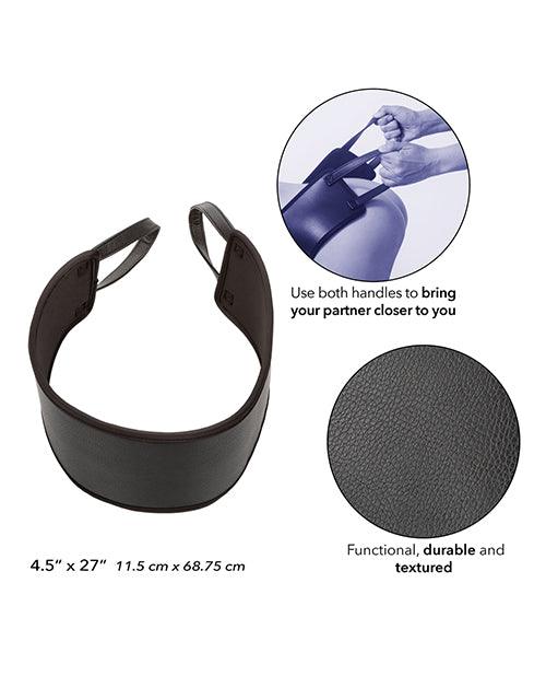 Nocturnal Collection Doggy Style Strap - Black - SEXYEONE