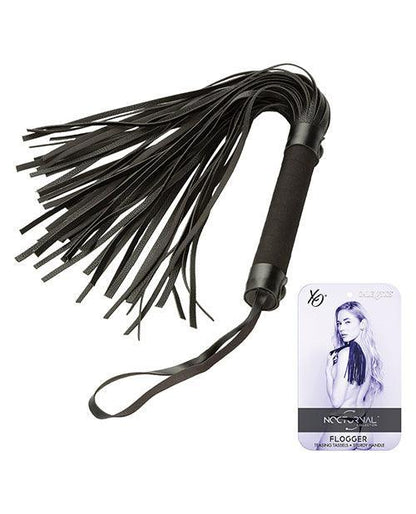 Nocturnal Collection Flogger - Black - SEXYEONE