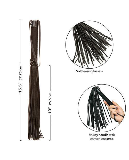 image of product,Nocturnal Collection Flogger - Black - SEXYEONE