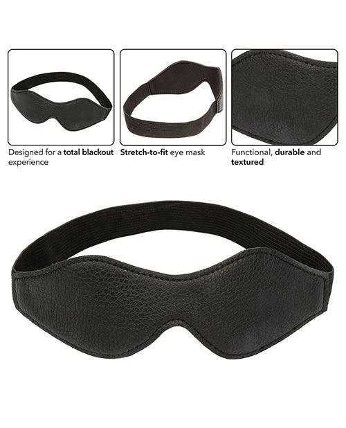 product image,Nocturnal Collection Stretch to Fit Eye Mask - Black - SEXYEONE