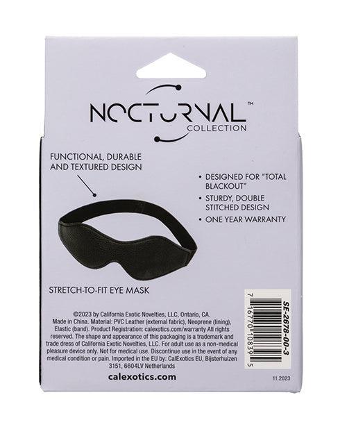 image of product,Nocturnal Collection Stretch to Fit Eye Mask - Black - SEXYEONE