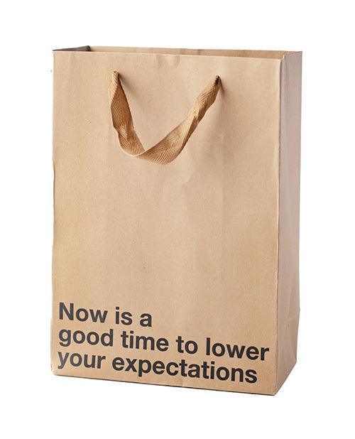 product image,Now Is a Good Time to Lower Your Expec - SEXYEONE