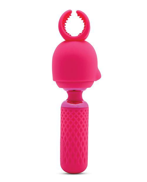 image of product,Nu Sensuelle Harlow Mini Wand w/Masturbator Attachment - SEXYEONE