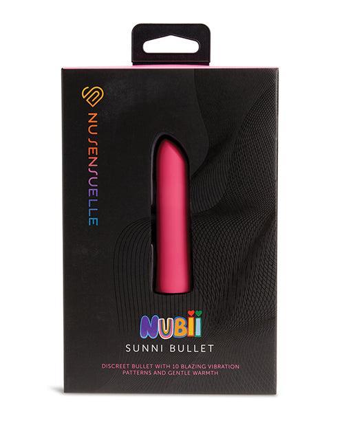 product image, Nu Sensuelle Sunni Nubii Warming Bullet - SEXYEONE