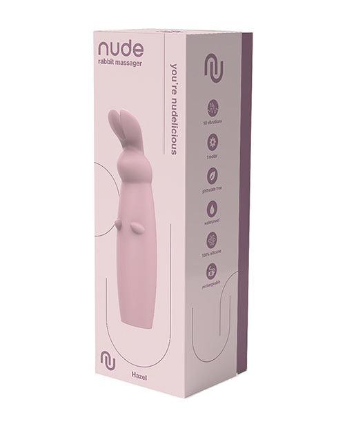 product image, NUDE Hazel Rechargeable Rabbit Massager - Pink - SEXYEONE