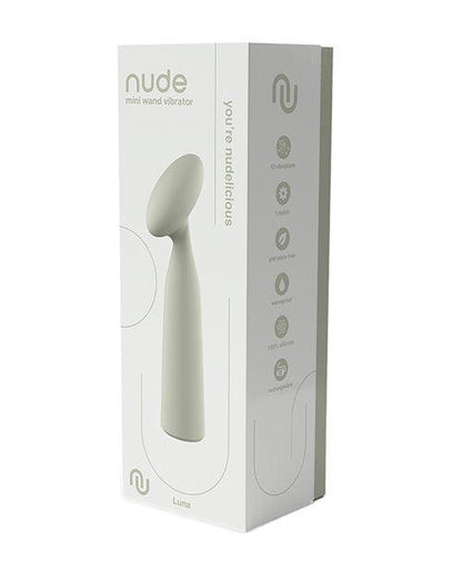 NUDE Luna Rechargeable Mini Wand Vibe - Mint - SEXYEONE