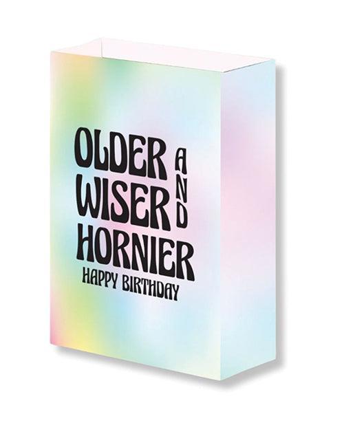 product image, Older Wiser Birthday Gift Bag - SEXYEONE