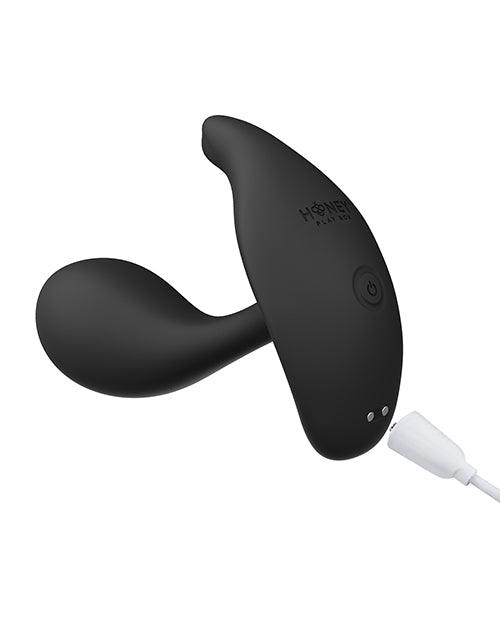 image of product,Oly 2 Pressure Sensing App-Enabled Wearable Clit & G Spot Vibrator - Black - SEXYEONE