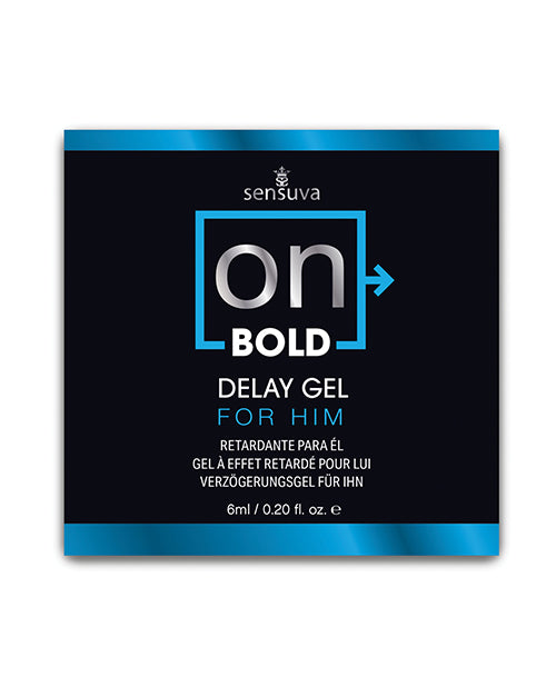 product image, ON Bold Delay Gel - 6 ml Single Use Packet - SEXYEONE