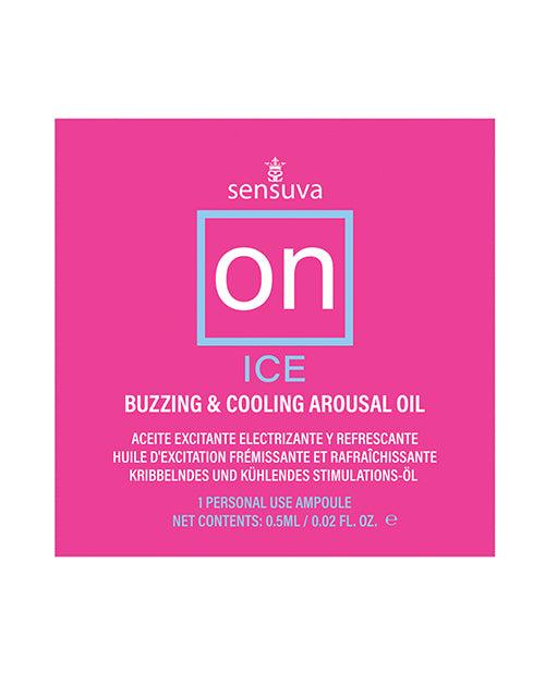 product image, ON Ice Arousal Oil - Single Use Ampoule Packet - SEXYEONE