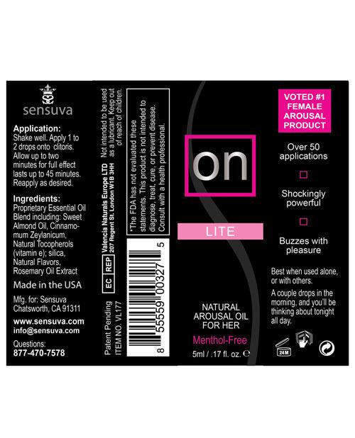 On Natural Arousal Oil For Her - Ultra 5 Ml Bottle - SEXYEONE