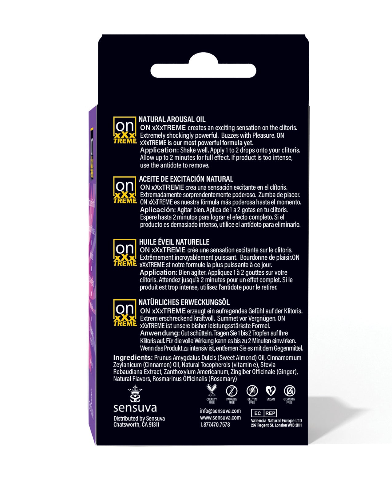 image of product,ON XXXtreme Arousal Oil Medium Box - 5 ml - SEXYEONE