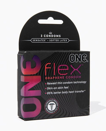 One Flex Ultra-Thin Condoms - Pack of 3 - SEXYEONE