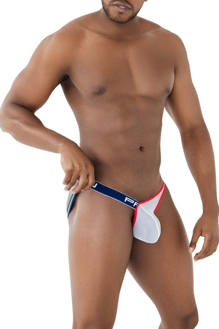 image of product,One Side Mesh Jockstrap - SEXYEONE