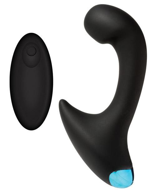 product image,OptiMale Vibrating P Massager w/Wireless Remote - Black - SEXYEONE