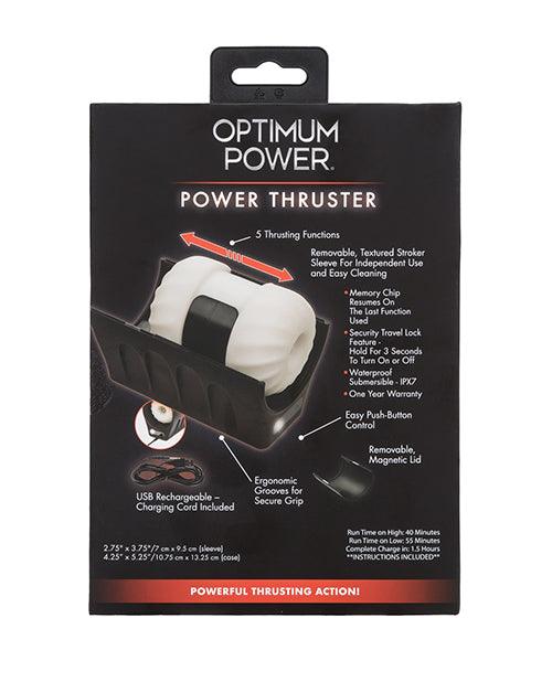 product image,Optimum Power Power Thruster Masturbator - SEXYEONE