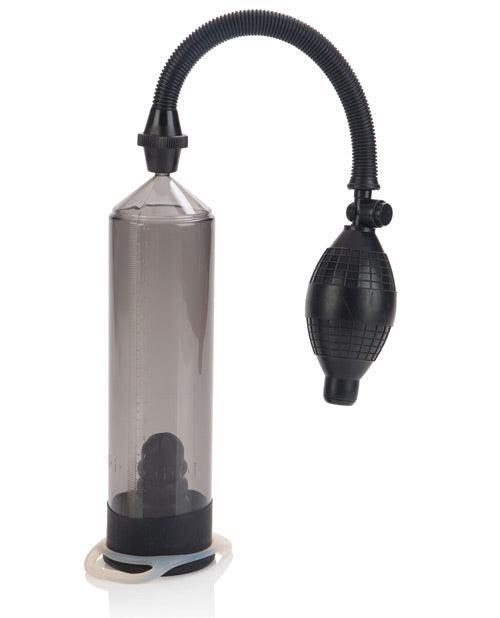 image of product,Optimum Series Precision Pump With Erection Enhancer - Smoke - SEXYEONE