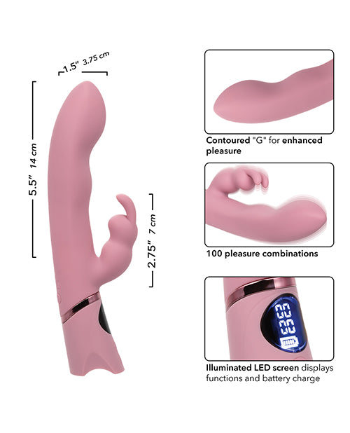 image of product,Orgasmatron Digital G-Bunny Vibrator - Pink - SEXYEONE