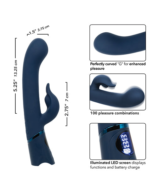 image of product,Orgasmatron Digital G-Teaser Vibrator - Blue - SEXYEONE