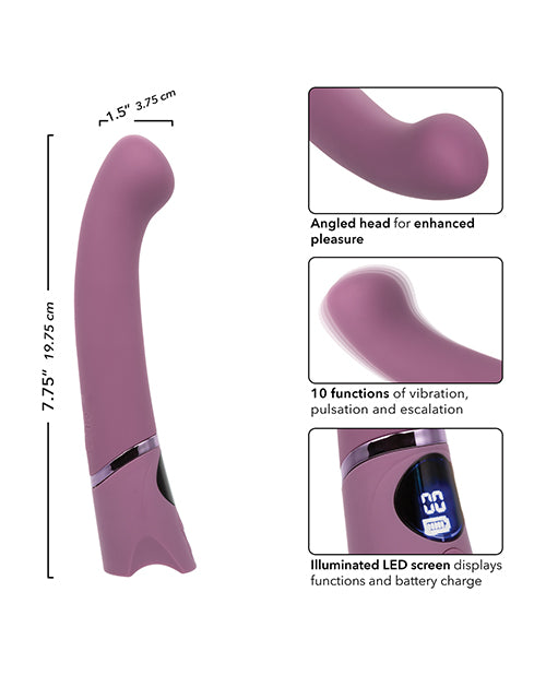 image of product,Orgasmatron Digital G-Wand Vibrator - Purple - SEXYEONE