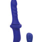 Overdrive Ridged Shaft Remote Control Sex Machine - Blue - SEXYEONE