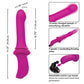 Overdrive Smooth Thruster Remote Control Sex Machine - Fuchsia/Black - SEXYEONE