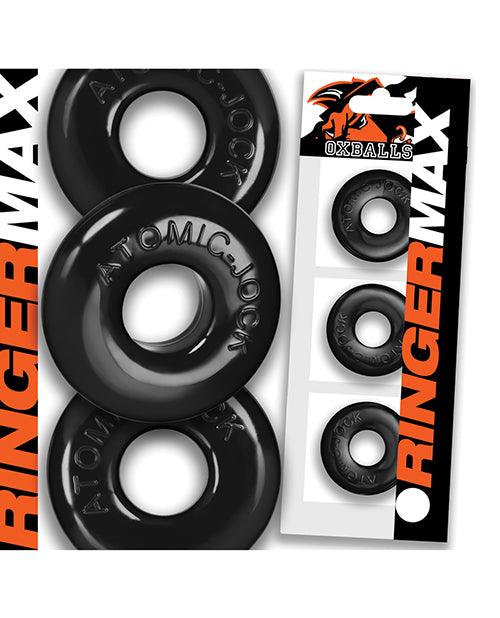 image of product,Oxballs Ringer Max 3 Pack Cockrings - SEXYEONE