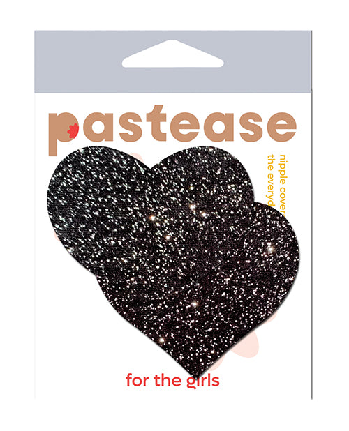 product image, Pastease All Sparkle Heart - Black O/S - SEXYEONE