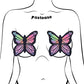 Pastease Coverage Twinkle Velvet Butterfly - Rainbow O/s - SEXYEONE