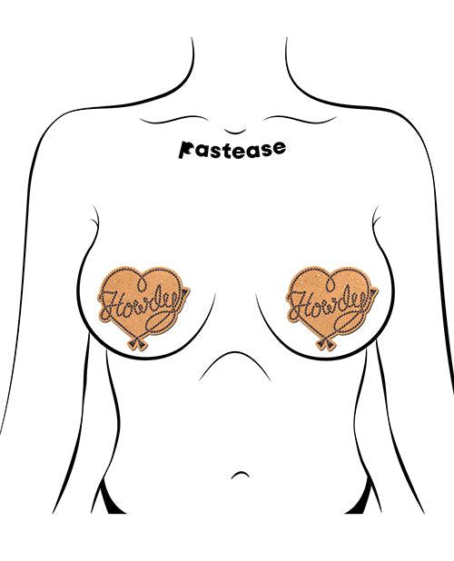 image of product,Pastease Howdy Rope Heart - Tan O/s - SEXYEONE