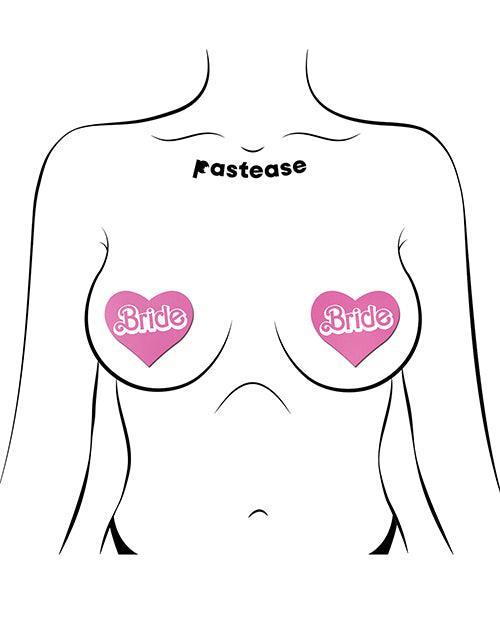 image of product,Pastease Premium Bride Heart - Pink O/S - SEXYEONE