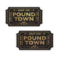 Pastease Premium Pound Town Glitter - Black O/S - SEXYEONE