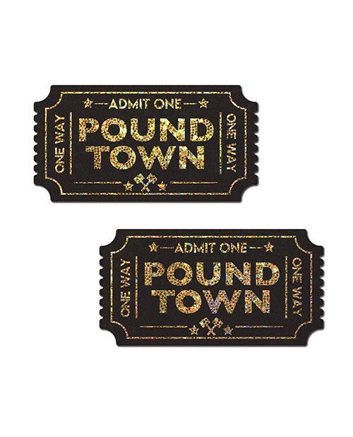 image of product,Pastease Premium Pound Town Glitter - Black O/S - SEXYEONE