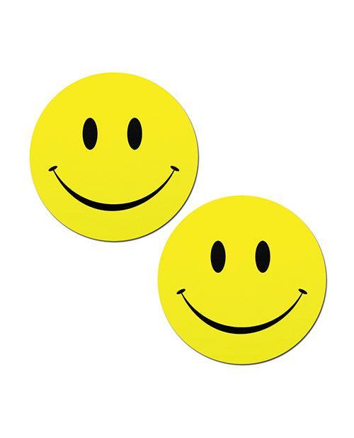 image of product,Pastease Premium Smiley Face - Yellow O/S - SEXYEONE