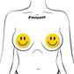 Pastease Premium Smiley Face - Yellow O/S - SEXYEONE