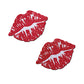 Pastease Premium Sparkle Kissing Lips - Red O/S - SEXYEONE