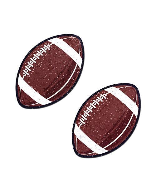 image of product,Pastease Premium Sparkly Football - Brown O/S - SEXYEONE