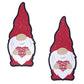 Pastease Valentine Sweetheart Garden Gnome - Red/white O/s - SEXYEONE
