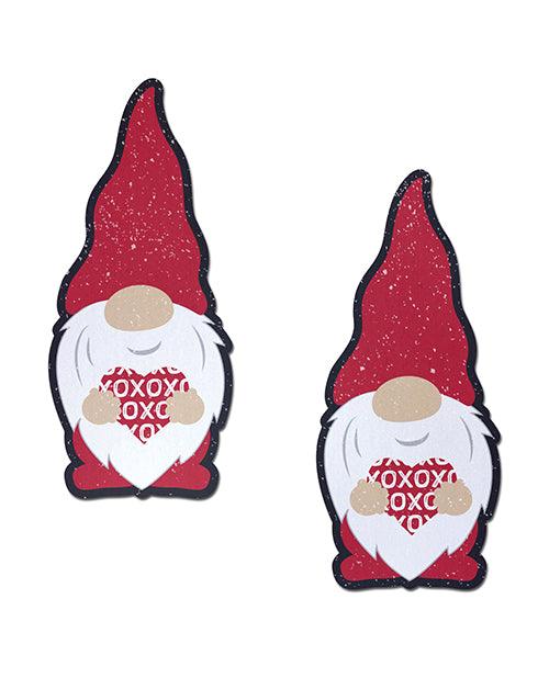 image of product,Pastease Valentine Sweetheart Garden Gnome - Red/white O/s - SEXYEONE