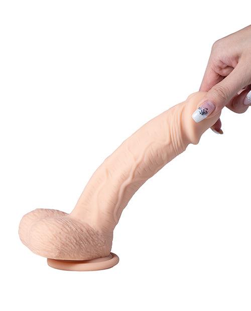 image of product,Paxton App Controlled Realistic 8.5" Vibrating Dildo - Ivory - SEXYEONE