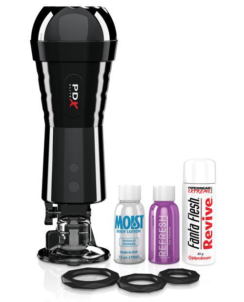 image of product,Pdx Elite Cock Compressor Vibrating Stroker - SEXYEONE