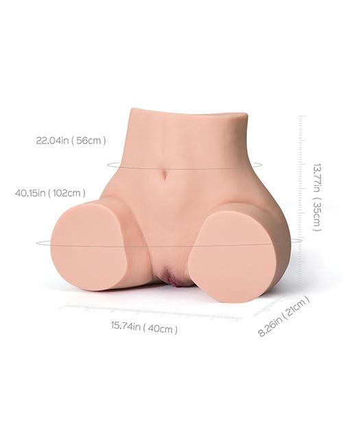 image of product,Peach Realistic Butt w/Vagina Anal Sex Doll Torso - SEXYEONE
