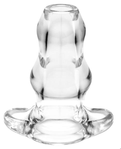 product image,Perfect Fit Double Tunnel Plug Medium - Clear - SEXYEONE