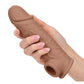 Performance Maxx Life-Like 7" Penis Extension - Brown - SEXYEONE