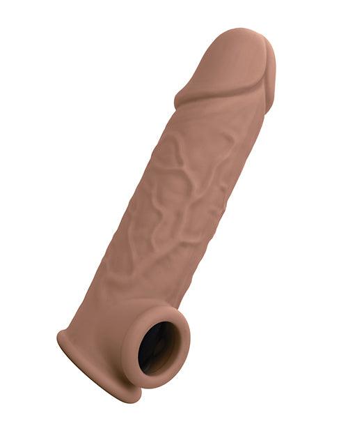 image of product,Performance Maxx Life-Like 7" Penis Extension - Brown - SEXYEONE