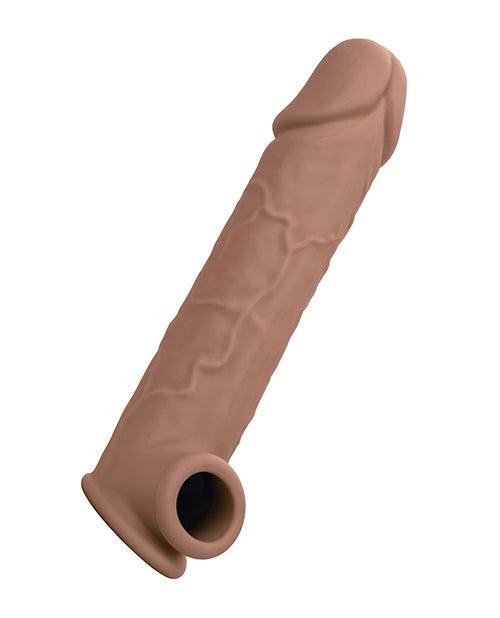 image of product,Performance Maxx Life-Like 8" Penis Extension - Brown - SEXYEONE