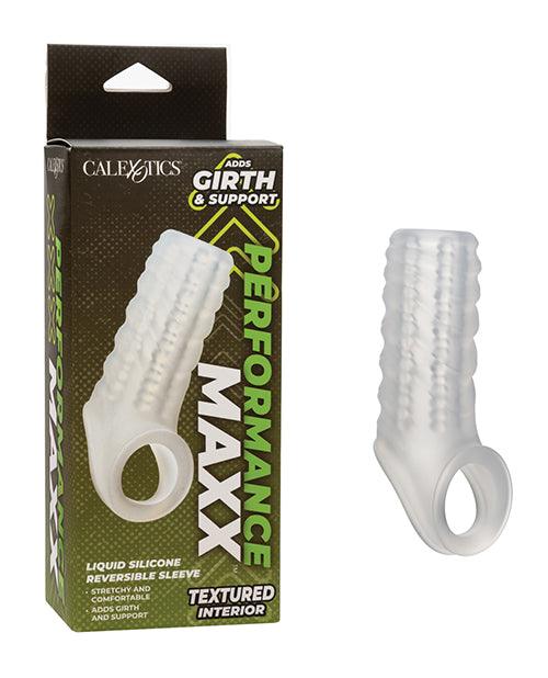 product image, Performance Maxx Liquid Silicone Sleeve - Clear - SEXYEONE