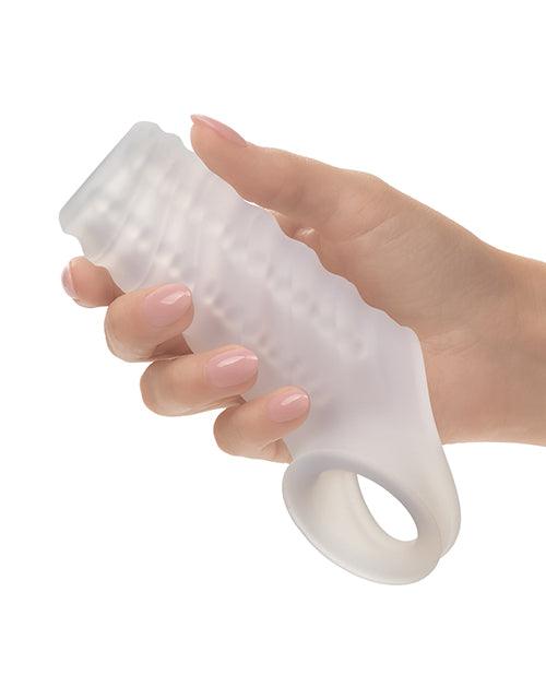 image of product,Performance Maxx Liquid Silicone Sleeve - Clear - SEXYEONE