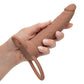 Performance Maxx Rechargeable Dual Penetrator - Brown - SEXYEONE