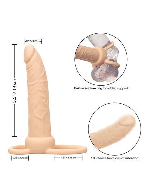 image of product,Performance Maxx Rechargeable Dual Penetrator - Ivory - SEXYEONE